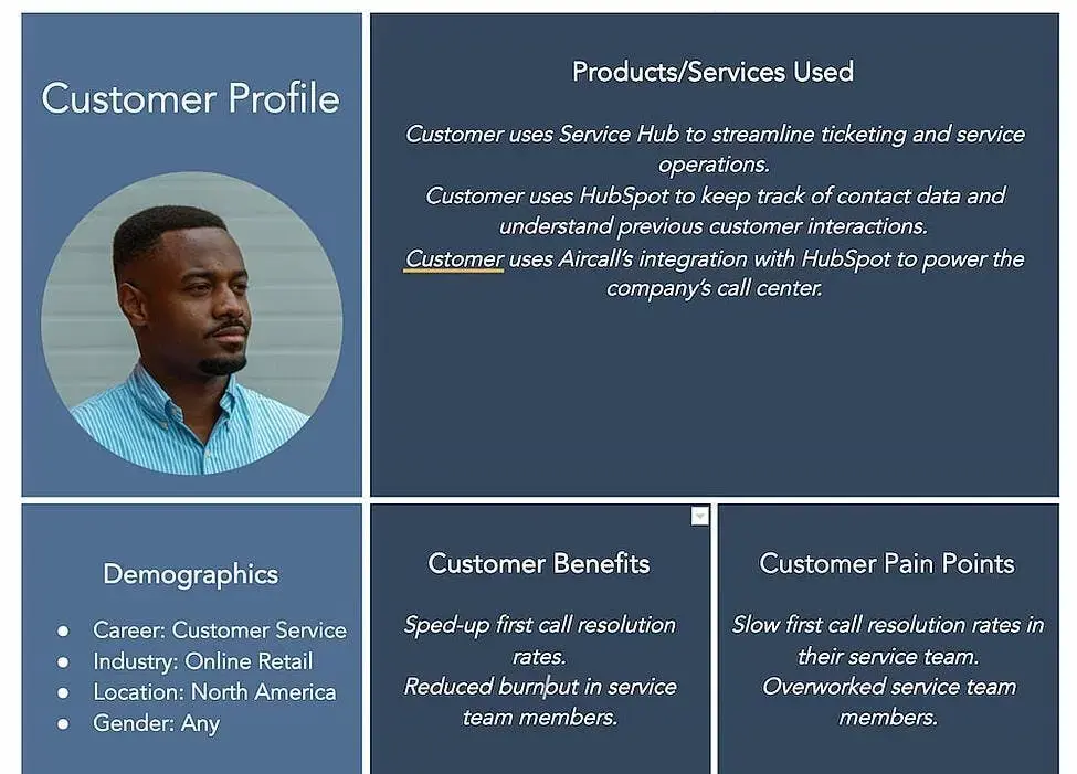 customer profile